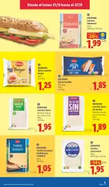 Catálogo Lidl semana 39 Página 11: Roncero lonchas semicurado €1,95, Roncero lonchas tierno sin lactosa €1,89