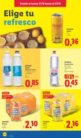 Catálogo Lidl semana 39 Página 14: Freeway Naranja €2,10, Freeway Limón €2,16