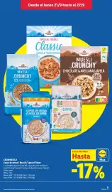 Catálogo Lidl semana 39 Página 21: Crownfield copos de avena / muesli / special flakes €1,99