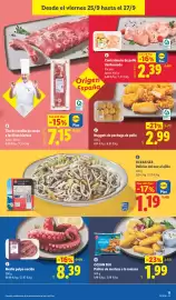 Catálogo Lidl semana 39 Página 29: Lidl tira de costilla de cerdo a las finas hierbas €7,15