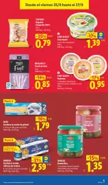 Catálogo Lidl semana 39 Página 31: Chef Select Hummus €0,95, Chef Select Guacamole €1,39