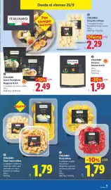 Catálogo Lidl semana 39 Página 41: Italiamo pecorino romano dop €1,99, Italiamo queso parmesano reggiano d.o.p. €2,49