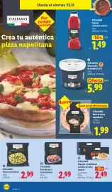 Catálogo Lidl semana 39 Página 44: Italiamo almejas o mejillones cocidos en salsa tomate €2,49