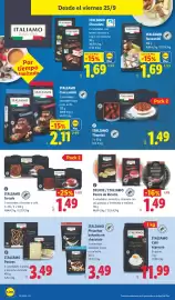 Catálogo Lidl semana 39 Página 46: Deluxe / Italiamo postre de ricotta €1,49, Italiamo Tartufo €1,49