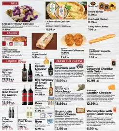 Sunset Foods weekly ad week 38 Page 3: Santa Marina Pinot Grigio €7,99, Michelob Ultra Beer €12,99