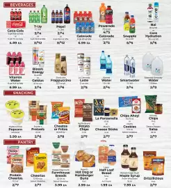 Sunset Foods weekly ad week 38 Page 4: Cheetos or Fritos €8,00, Lewis Half Loaf Bread €1,99
