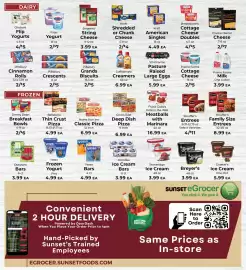 Sunset Foods weekly ad week 38 Page 6: Breyer's €3,99, Stoneridge ice cream €3,99