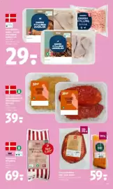Coop 365 tilbudsavis uge 38 Side 13: Xtra! kyllingebryst €39,00, Coop kyllinge under- og overlår €29,00