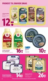Coop 365 tilbudsavis uge 38 Side 14: Sæby tun €10,00, K-Salat remoulade eller mayonnaise €16,00