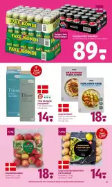 Coop 365 tilbudsavis uge 38 Side 17: Thise økologisk jersey mælk €14,00, Coop forloren hare med kartofler og sauce €18,00