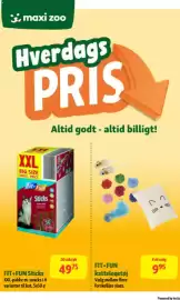 Maxi Zoo tilbudsavis uge 38 Side 16: Fit+Fun Sticks €49,75, Fit+Fun kattelegetøj €9,95