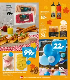 Bilka tilbudsavis uge 38 Side 11: Gemar balloner €22,00, Princip pretzel sandwich sliders hotdogbrød €26,00