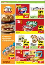 Nah&Frisch Flugblatt woche 39 Seite 2: Brunch €1,99, Käserebellen Heublumen oder Pfeffer Rebell €3,59