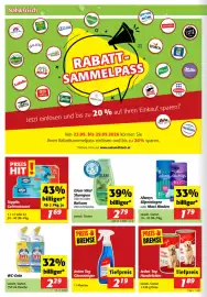 Nah&Frisch Flugblatt woche 39 Seite 4: Toppits Gefrierbeutel €1,69, Glem Vital Shampoo €2,79