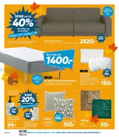 Bilka tilbudsavis uge 38 Side 17: Salling Pyntepuder €150,00, Nordisk Fjer Admiral eller konturpude €150,00