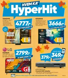 Bilka tilbudsavis uge 38 Side 3: LG 4K QNED SMART TV €2.799,00, Samsung 4K Neo QLED Smart TV €4.777,00
