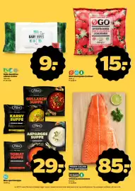 Netto tilbudsavis uge 38 Side 4: Velsmag laksestykke €85,00, Mou specialsuppe €29,00