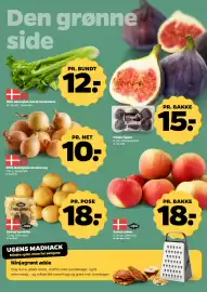 Netto tilbudsavis uge 38 Side 8: ØGO økologiske løg €10,00, Samsø kartofler €18,00