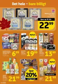 Løvbjerg tilbudsavis uge 38 Side 10: Naturli smørbar, iskaffe, havre- el. mandeldrik €13,99, Karolines Køkken suppe €21,99