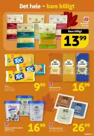 Løvbjerg tilbudsavis uge 38 Side 11: Klovborg skiveost €16,99, Lu tuc €9,99