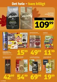 Løvbjerg tilbudsavis uge 38 Side 14: Gullón, Balconi el. Nordthy kiks el. kager €15,99, Lavazza hele kaffebønner €69,99