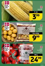 Løvbjerg tilbudsavis uge 38 Side 19: Majs €3,99, Gestus cherry tomato €24,99