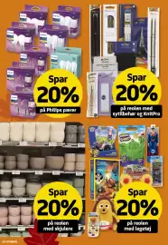 Løvbjerg tilbudsavis uge 38 Side 30: Philips pærer, Spar 20% på reolen med legetøj