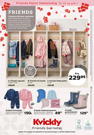Kvickly tilbudsavis uge 38 Side 46: Friends gummistøvler €129,95, Friends Termosæt €150,00