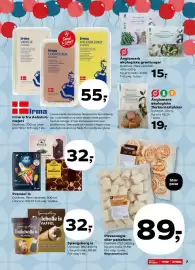 Kvickly tilbudsavis uge 38 Side 7: Pizzasnegle eller pølsehorn €89,00, Premier is €32,00