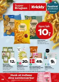 SuperBrugsen tilbudsavis uge 38 Side 1: Änglamark økologiske bananer €20,00