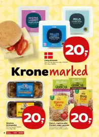SuperBrugsen tilbudsavis uge 38 Side 4: Stryhns leverpostej €20,00, Havre-, rugfras eller Pauluns super granola €20,00