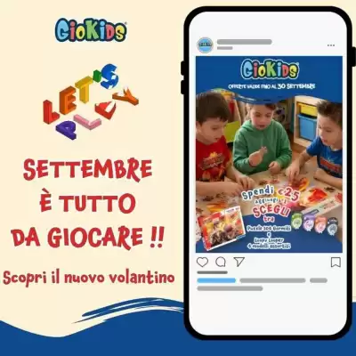 Giokids (valido fino al 30-09)