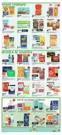 Sobeys flyer week 38 Page 10: Twigz craft pretzels €3,99, Quaker muffin or cookie mix €5,99