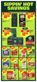 FreshCo flyer week 38 Page 6: Nabob Ground Coffee €19,99, Tim Hortons French Vanilla €7,99