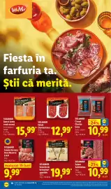 Catalog Lidl săptămâna 39 Pagină 18: SOL&MAR Cârnat Chorizo extra €10,99, SOL&MAR Șuncă Lomo crud-uscată €15,99