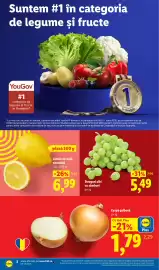 Catalog Lidl săptămâna 39 Pagină 2: Struguri albi cu sâmburi €5,49, Lămâi cu coaja netratată €6,99