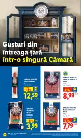Catalog Lidl săptămâna 39 Pagină 24: CĂMARA NOASTRĂ Salam ardenelesc feliat €7,79, Cămara Noastră Kaizer țărănesc €3,99
