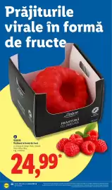 Catalog Lidl săptămâna 39 Pagină 28: DELUXE Prăjitură în formă de fruct €24,99