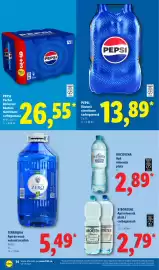 Catalog Lidl săptămâna 39 Pagină 34: PEPSI Băutură răcoritoare carbogazoasă €13,89
