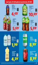 Catalog Lidl săptămâna 39 Pagină 35: BIBORȚENI Băutură răcoritoare cu aromă de lămâie €4,29