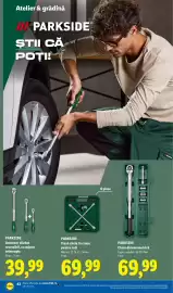 Catalog Lidl săptămâna 39 Pagină 42: PARKSIDE Antrenor clichet reversibil, cu mâner telescopic €39,99