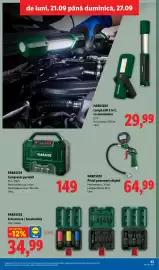 Catalog Lidl săptămâna 39 Pagină 43: PARKSIDE Compresor portabil €149,00, PARKSIDE Pistol pneumatic digital €64,99