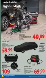Catalog Lidl săptămâna 39 Pagină 46: ULTIMATE SPEED Minicompressor auto €69,99, ULTIMATE SPEED Huse anvelope €49,99