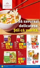 Catalog Lidl săptămâna 39 Pagină 64: VITASIA Tăiței Ramen în stil asiatic €6,99, VITASIA Supă Miso €13,49
