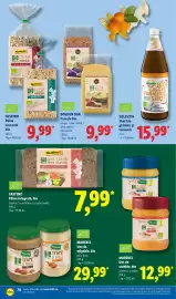 Catalog Lidl săptămâna 39 Pagină 70: Maribel Unt de arahide, bio €12,99, Tastino Pâine integrală, bio €7,99