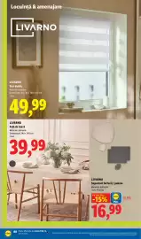 Catalog Lidl săptămâna 39 Pagină 80: LIVARNO Față de masă €39,99, LIVARNO Suporturi farfurii / pahare €16,99