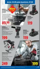 Catalog Lidl săptămâna 39 Pagină 89: Parkside Performance Mașină de înșurubat €199,00