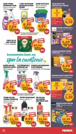 Catalog Penny săptămâna 38 Pagină 21: TRIOMF SOLUTIE CURĂȚAT SUPRAFEȚE €11,79, FAIRY MAXPOWER DETERGENT DE VASE LĂMÂIE €8,99