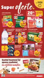 Catalog Penny săptămâna 38 Pagină 24: PERLA HARGHITEI Apă minerală €6,25, FELIX FANTASTIC HRANĂ UMEDĂ PENTRU PISICI €5,99