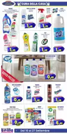 Volantino Punto Shopping Megastore Pagina 2: Delfino Sgrassatore Ricarica €0,59, Bref WC Power €1,99